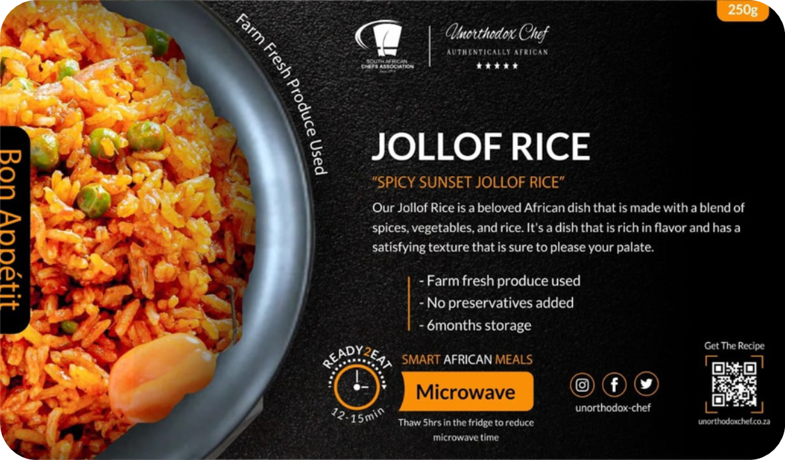 Unorthodox chef - Jollof Rice