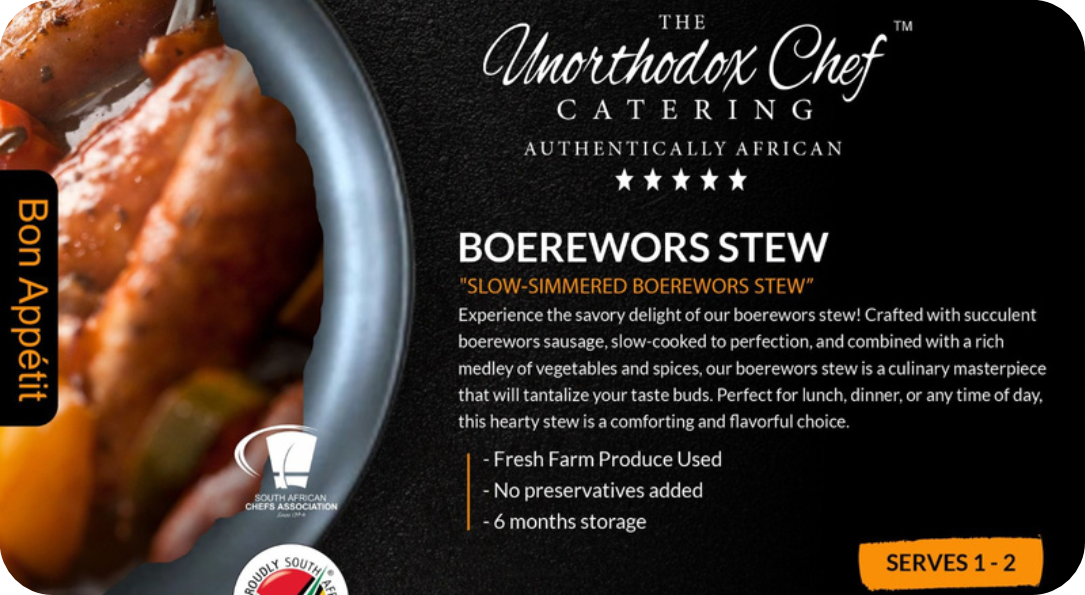 Unorthodox chef - Boerewors Stew