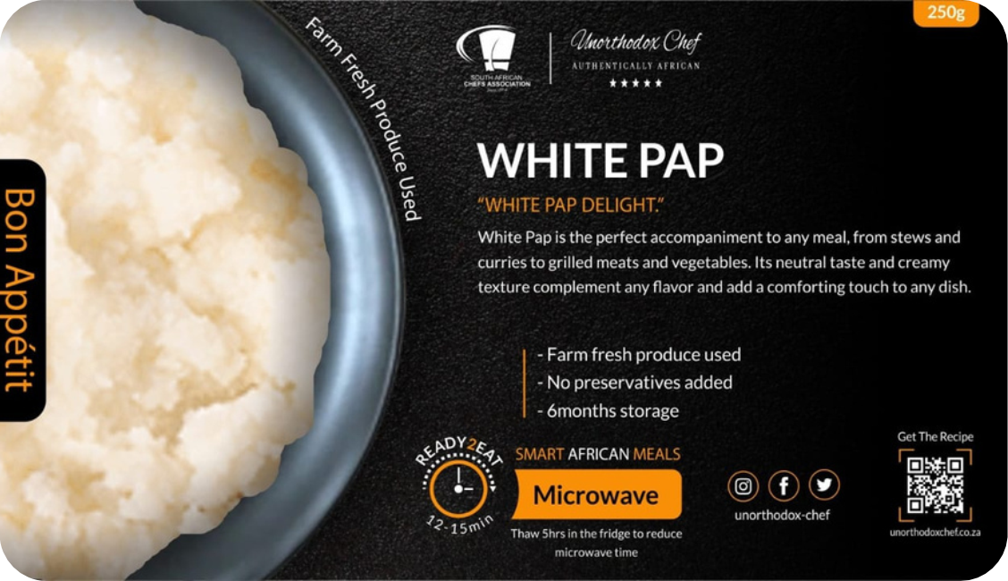 Unorthodox chef - White Pap